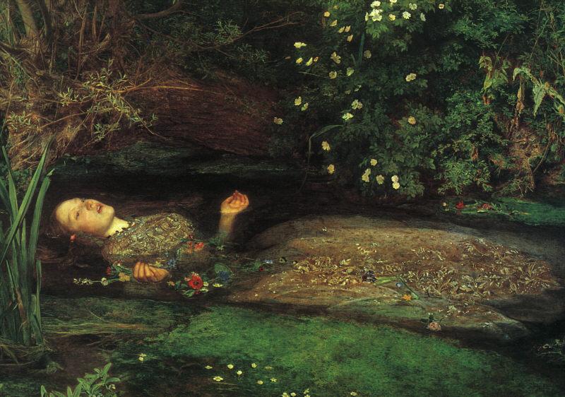 Sir John Everett Millais Ophelia oil painting image